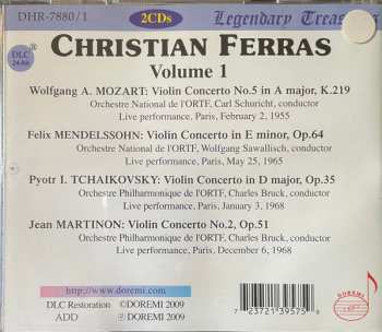 2CD Pyotr Ilyich Tchaikovsky: Vol.1: Violin Concertos. Live Performances