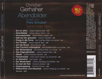 CD Franz Schubert: Abendbilder (Lieder Von Franz Schubert)
