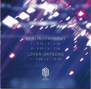 CD Christian Jost: Berlinsymphony / Lover-Skysong