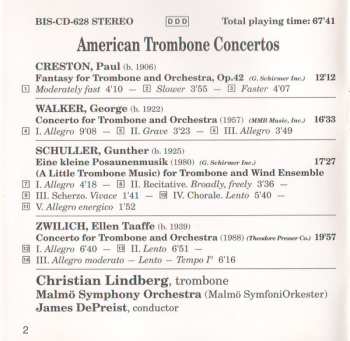 CD James DePreist: American Trombone Concertos