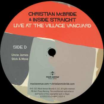 2LP Christian McBride & Inside Straight: Live At The Village Vanguard