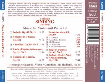 CD Henning Kraggerud: Music For Violin And Piano • 2