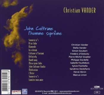 CD Christian Vander: John Coltrane L'Homme Suprême DIGI