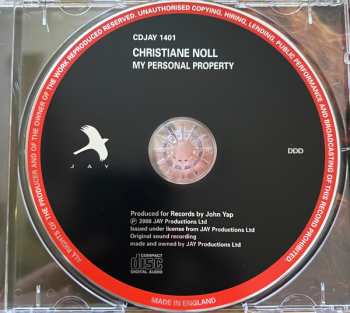 CD Christiane Noll: My Personal Property