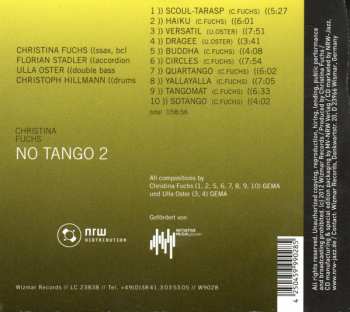 CD Christina Fuchs: No Tango 2