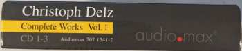 3CD/Box Set Christoph Delz: Complete Works Vol. 1