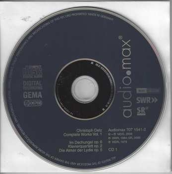 3CD/Box Set Christoph Delz: Complete Works Vol. 1