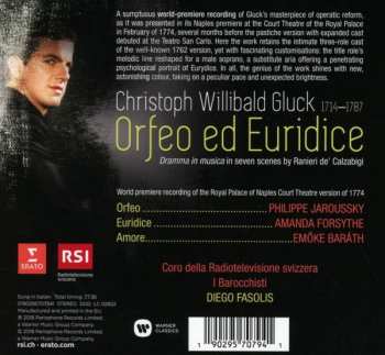 CD Christoph Willibald Gluck: Orfeo ed Euridice (Napoli 1774) DLX