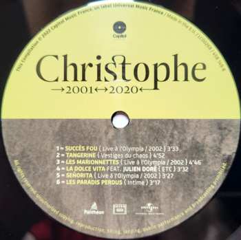 LP Christophe: 2001-2020