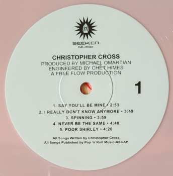 LP Christopher Cross: Christopher Cross CLR