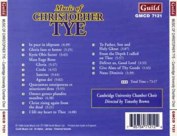 CD Timothy Brown: Music Of Christopher Tye