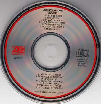 CD Christy Moore: Voyage