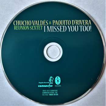 CD Chucho Valdés & Paquito D' Rivera: I Missed You Too!