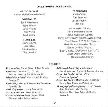 CD Chuck Owen: Within Us - Celebrating 25 Years Of The Jazz Surge
