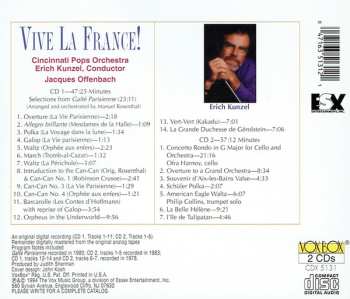 2CD Jacques Offenbach: Vive La France!