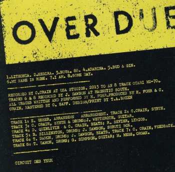 CD Circuit Des Yeux: Overdue
