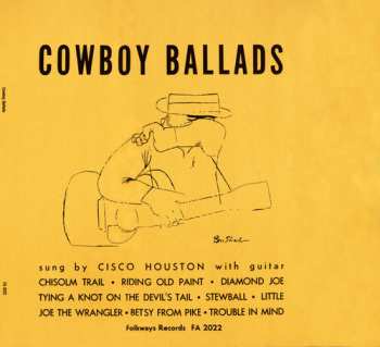 Album Cisco Houston: Cowboy Ballads