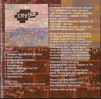 2CD City Boy: City Boy / Dinner At The Ritz
