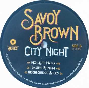 2LP Savoy Brown: City Night