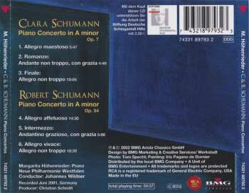 CD Robert Schumann: Piano Concertos