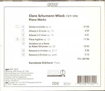 CD Clara Schumann: Piano Works