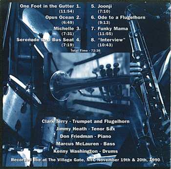 CD Clark Terry: The Second Set - Recorded Live At The Village Gate