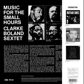 LP The Kenny Clarke - Francy Boland Sextet: Music For The Small Hours LTD