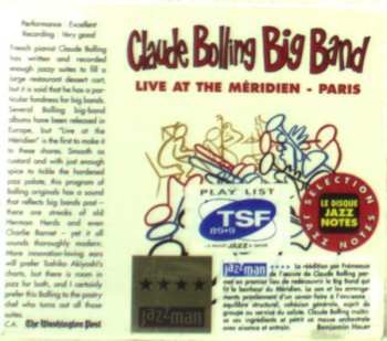 CD Claude Bolling Big Band: Live At The Méridien - "Paris"