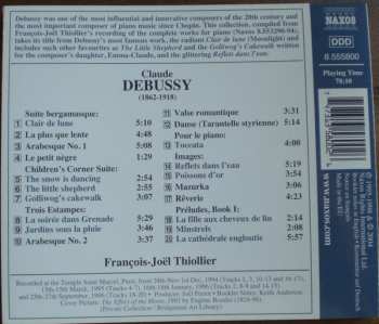 CD Claude Debussy: Clair De Lune And Other Piano Favourites / Arabesques / Reflets Dans L'Eau
