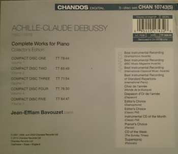 5CD/Box Set Claude Debussy: Debussy: Complete Works For Piano (Collector's Edition)