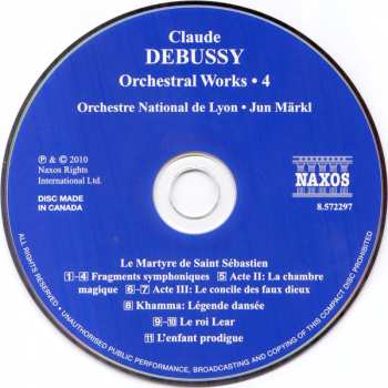 CD Claude Debussy: Orchestral Works • 4