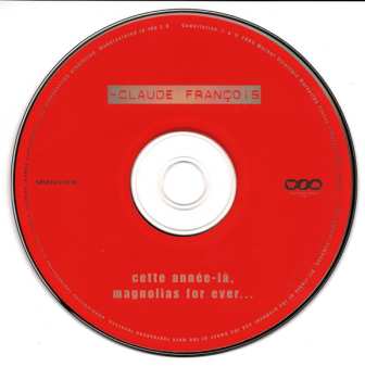 CD Claude François: Cette Année-Là - Magnolias For Ever...
