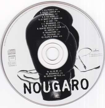 2CD Claude Nougaro: The Best De Scène