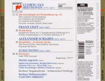 CD Ludwig van Beethoven: Prometheus – The Myth In Music