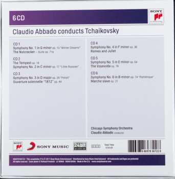 6CD/Box Set Pyotr Ilyich Tchaikovsky: Symphonies 1-6 • The Nutcracker Suite • Romeo And Juliet And More
