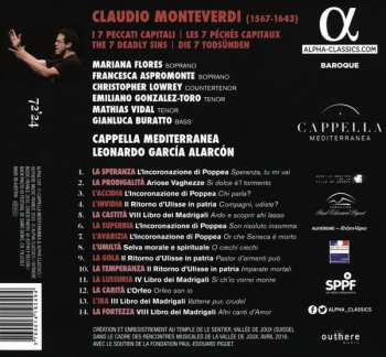 CD Claudio Monteverdi: I 7 Peccati Capitali 