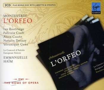 3CD Claudio Monteverdi: L'Orfeo