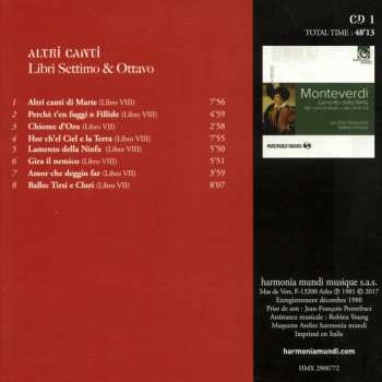 4CD/Box Set Claudio Monteverdi: Madrigali & Selva Morale