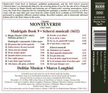 CD Claudio Monteverdi: Madrigals Book 9 - Scherzi Musicali