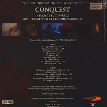 LP Claudio Simonetti: Conquest - Original Motion Picture Soundtrack LTD | CLR