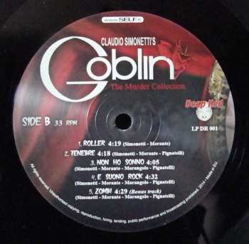 LP Claudio Simonetti's Goblin: The Murder Collection LTD