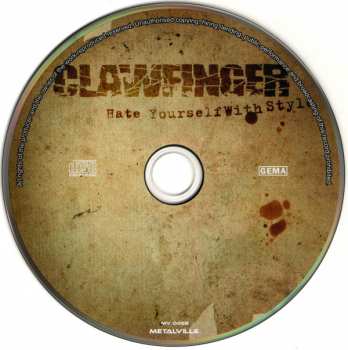 CD Clawfinger: Hate Yourself With Style DIGI