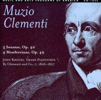 Album Clementi / Khouri: 3 Sonatas Op 40