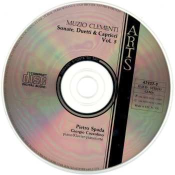 CD Muzio Clementi: Sonate, Duetti & Capricci