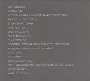 CD Clock DVA: White Souls In Black Suits