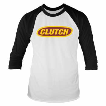 Merch Clutch: T-shirt S Tříčtvrtečním Rukávem Classic Logo Clutch (whte/black)