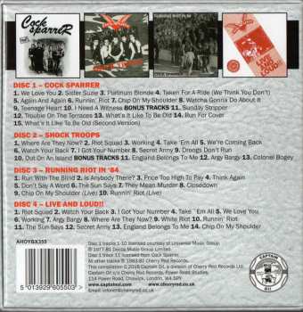 4CD/Box Set Cock Sparrer: The Albums 1978-87