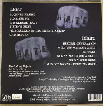 LP Cockney Rejects: Unforgiven CLR | LTD