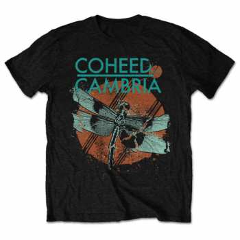 Merch Coheed And Cambria: T-shirt Dragonfly 