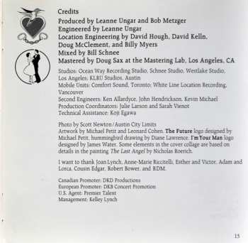 CD Leonard Cohen: Cohen Live - Leonard Cohen In Concert